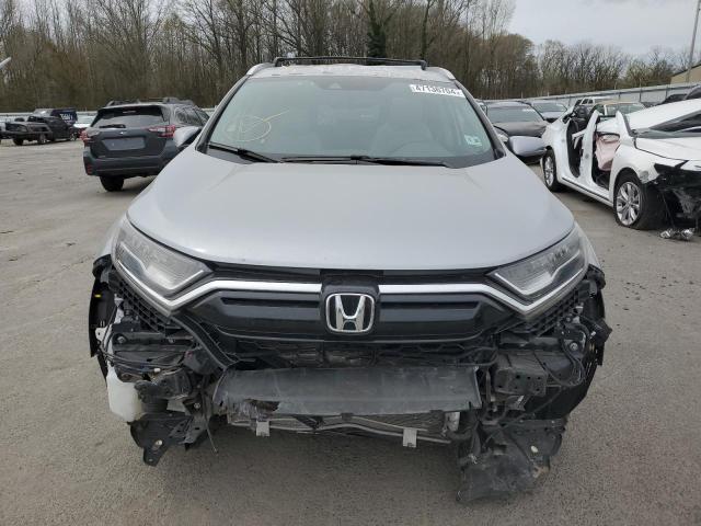 7FART6H93ME016872 - 2021 HONDA CR-V TOURING SILVER photo 5