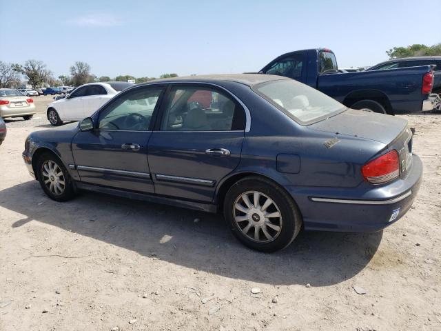 KMHWF35H45A098553 - 2005 HYUNDAI SONATA GLS BLUE photo 2