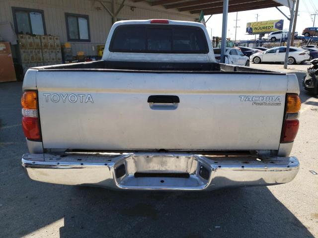 5TESM92N93Z179363 - 2003 TOYOTA TACOMA XTRACAB PRERUNNER ვერცხლისფერი ფოტო 6