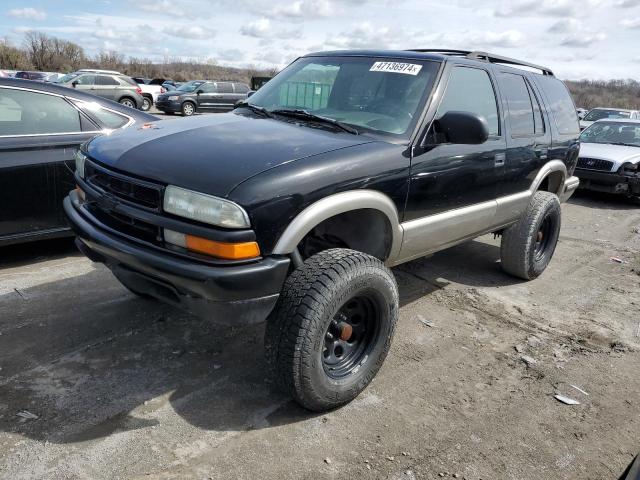 1GNDT13W8X2126028 - 1999 CHEVROLET BLAZER BLACK photo 1