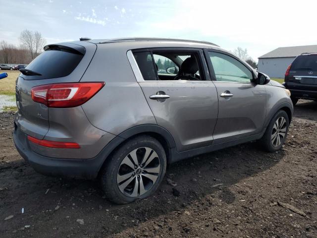 KNDPC3A29B7013606 - 2011 KIA SPORTAGE EX GRAY photo 3