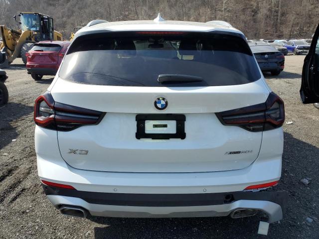 5UX53DP05R9U47540 - 2024 BMW X3 XDRIVE30I WHITE photo 6