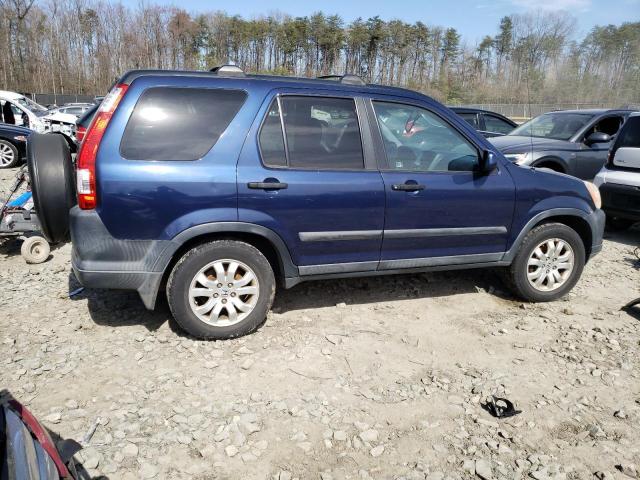 SHSRD78875U325115 - 2005 HONDA CR-V EX BLUE photo 3