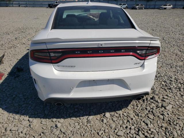 2C3CDXHG2NH169889 - 2022 DODGE CHARGER GT WHITE photo 6