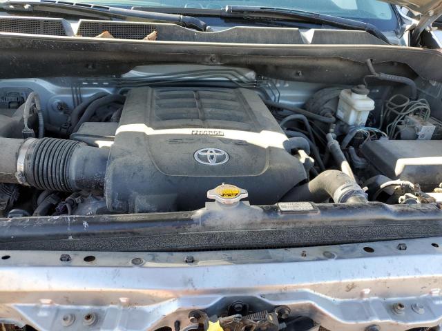 5TFUY5F12EX324959 - 2014 TOYOTA TUNDRA DOUBLE CAB SR/SR5 SILVER photo 11