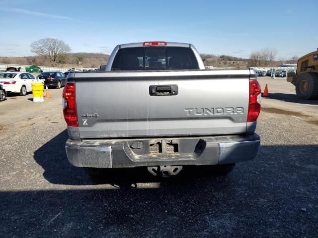 5TFUY5F12EX324959 - 2014 TOYOTA TUNDRA DOUBLE CAB SR/SR5 SILVER photo 6