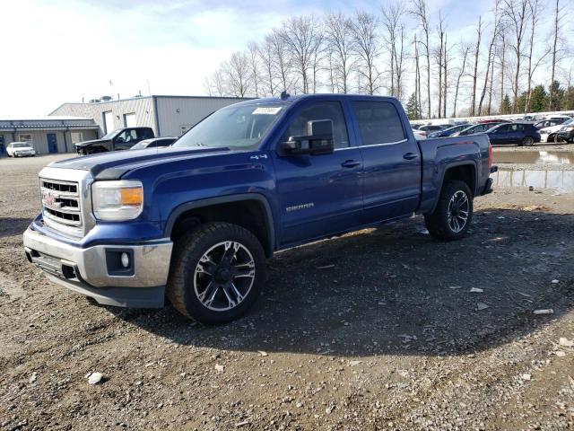 3GTU2UEC7EG381208 - 2014 GMC SIERRA K1500 SLE BLUE photo 1