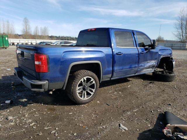 3GTU2UEC7EG381208 - 2014 GMC SIERRA K1500 SLE BLUE photo 3