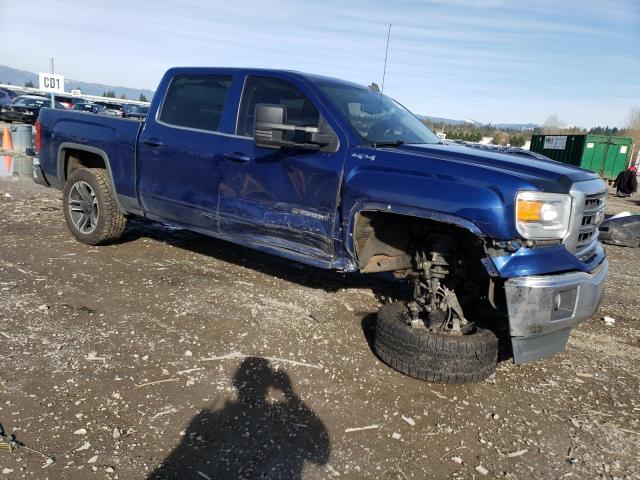 3GTU2UEC7EG381208 - 2014 GMC SIERRA K1500 SLE BLUE photo 4