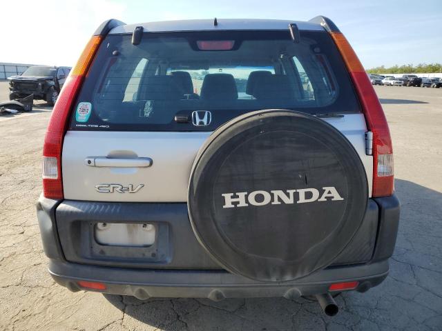 JHLRD78464C051120 - 2004 HONDA CR-V LX SILVER photo 6