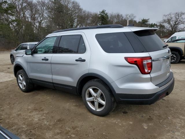 1FM5K8B84JGB49999 - 2018 FORD EXPLORER SILVER photo 2