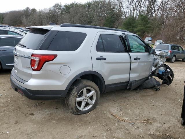 1FM5K8B84JGB49999 - 2018 FORD EXPLORER SILVER photo 3