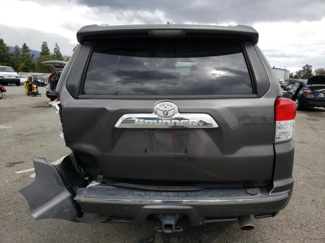 JTEBU5JR8B5049312 - 2011 TOYOTA 4RUNNER SR5 GRAY photo 6