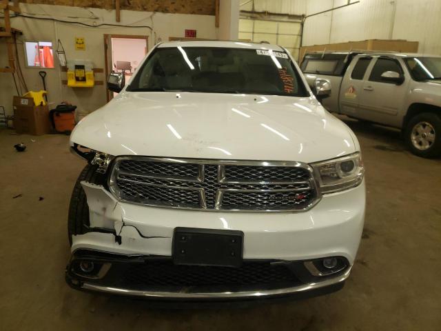 1C4RDJEGXEC323131 - 2014 DODGE DURANGO CITADEL WHITE photo 5