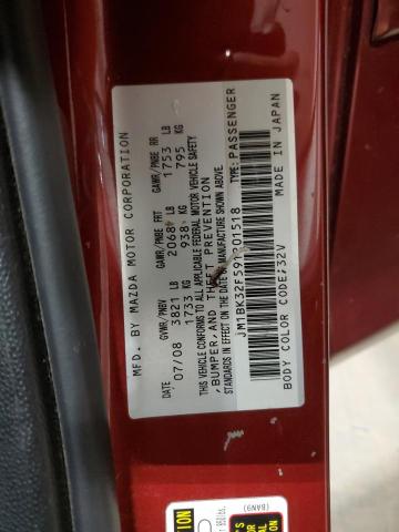 JM1BK32F591201518 - 2009 MAZDA 3 I RED photo 13