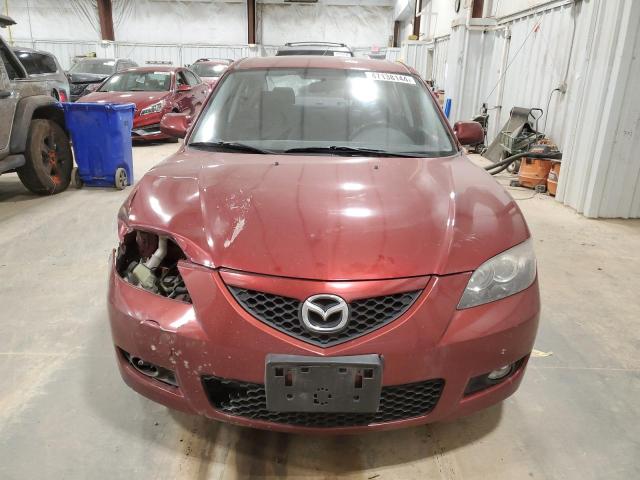 JM1BK32F591201518 - 2009 MAZDA 3 I RED photo 5