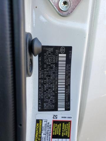 4T1G11AK1RU191513 - 2024 TOYOTA CAMRY SE NIGHT SHADE WHITE photo 12