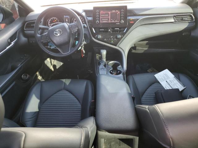 4T1G11AK1RU191513 - 2024 TOYOTA CAMRY SE NIGHT SHADE WHITE photo 8