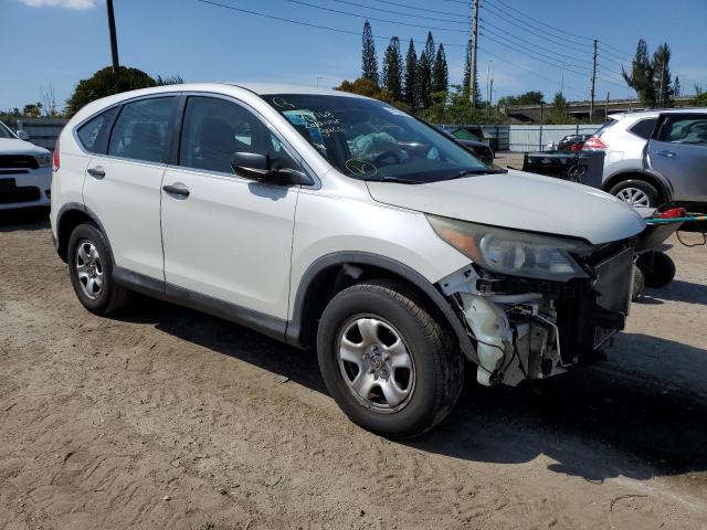 5J6RM3H3XDL023778 - 2013 HONDA CR-V LX WHITE photo 4