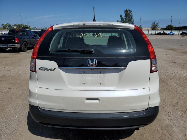 5J6RM3H3XDL023778 - 2013 HONDA CR-V LX WHITE photo 6