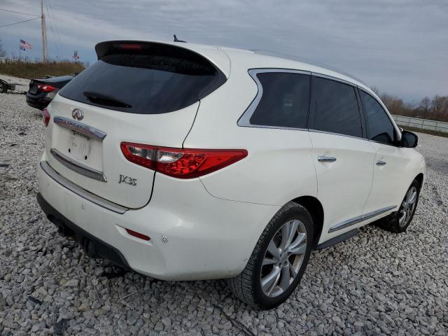 5N1AL0MN9DC313145 - 2013 INFINITI JX35 WHITE photo 3