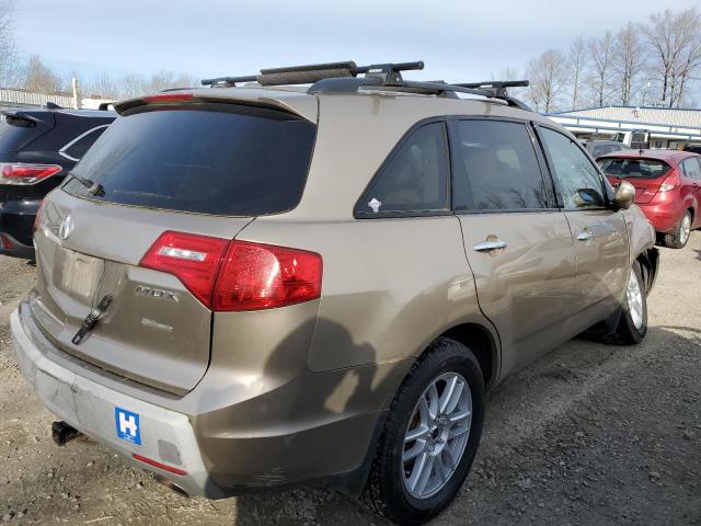 2HNYD282X7H522143 - 2007 ACURA MDX GOLD photo 3