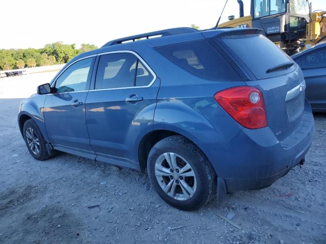 2GNFLEEKXC6207152 - 2012 CHEVROLET EQUINOX LT BLUE photo 2