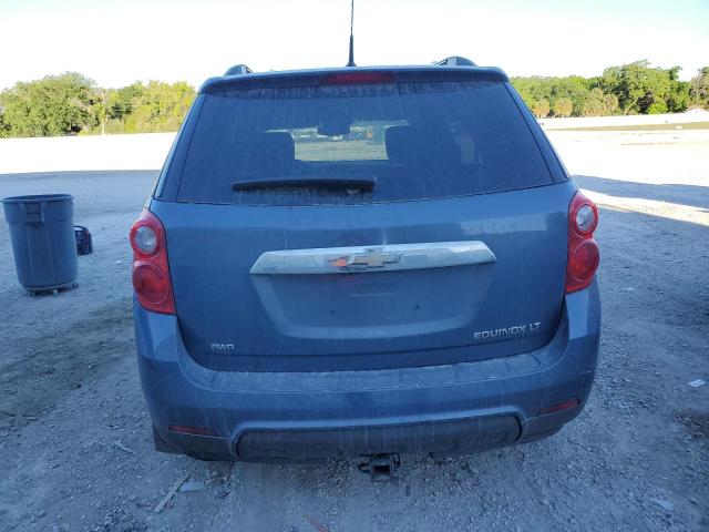 2GNFLEEKXC6207152 - 2012 CHEVROLET EQUINOX LT BLUE photo 6