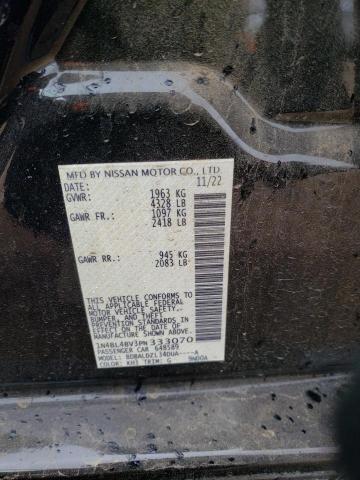 1N4BL4BV3PN333070 - 2023 NISSAN ALTIMA S BLACK photo 12