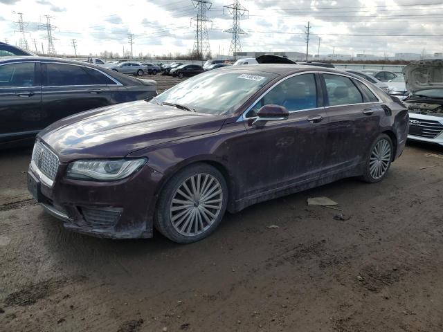 3LN6L5F99HR647556 - 2017 LINCOLN MKZ RESERVE 勃艮第红 照片 1