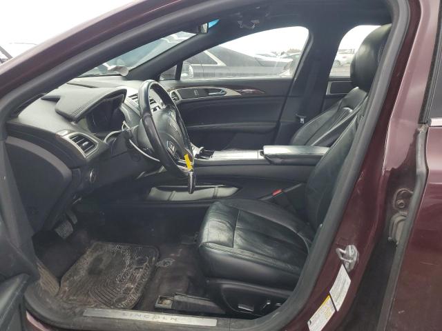 3LN6L5F99HR647556 - 2017 LINCOLN MKZ RESERVE 勃艮第红 照片 7
