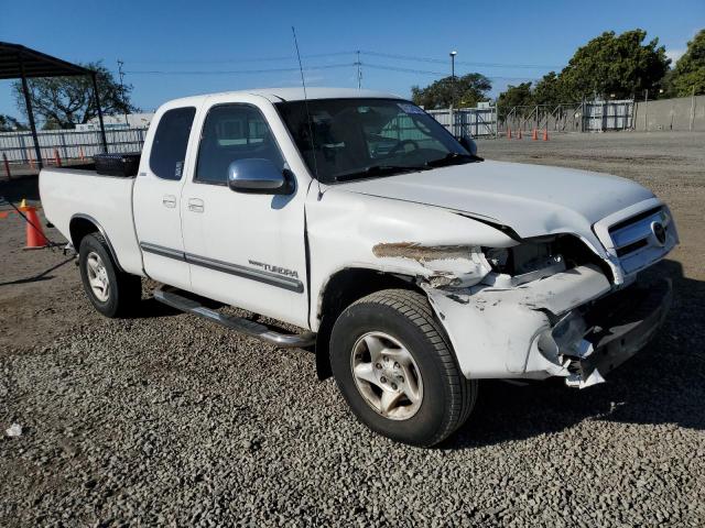 5TBRT34143S421314 - 2003 TOYOTA TUNDRA ACCESS CAB SR5 WHITE photo 4