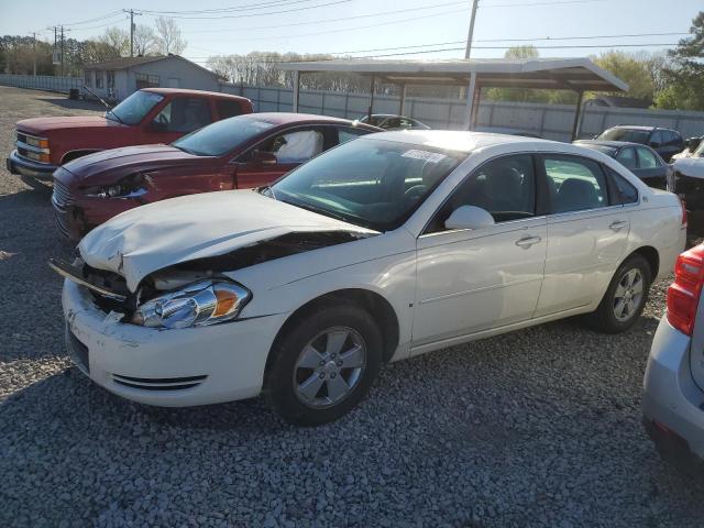 2G1WT55N189278127 - 2008 CHEVROLET IMPALA LT WHITE photo 1