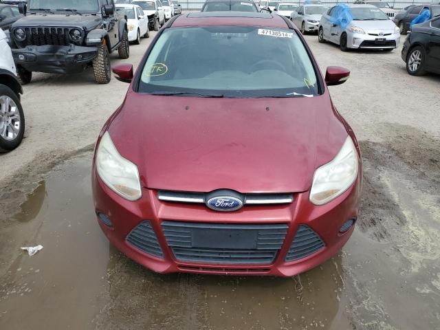 1FADP3K25EL145026 - 2014 FORD FOCUS SE RED photo 5