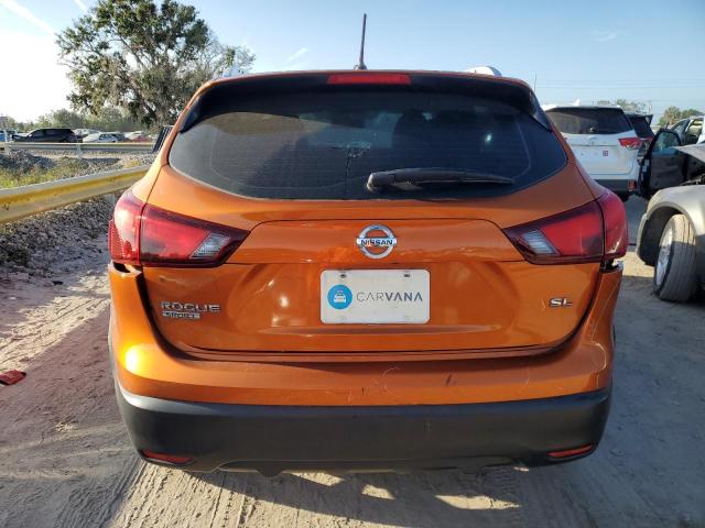 JN1BJ1CP7HW036008 - 2017 NISSAN ROGUE SPOR S ORANGE photo 6