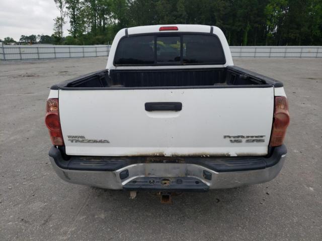 3TMJU62N48M063258 - 2008 TOYOTA TACOMA DOUBLE CAB PRERUNNER WHITE photo 6