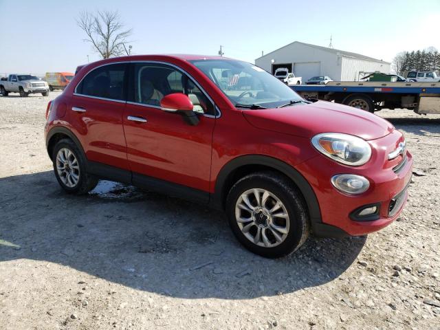 ZFBCFYDT8GP396049 - 2016 FIAT 500X LOUNGE RED photo 4