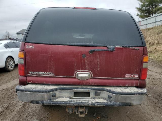 1GKGK26U13R221285 - 2003 GMC YUKON XL K2500 MAROON photo 6