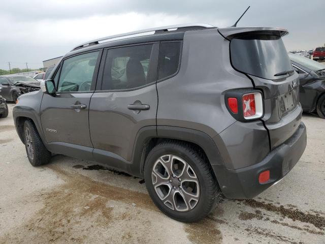 ZACCJADB8HPE71637 - 2017 JEEP RENEGADE LIMITED CHARCOAL photo 2