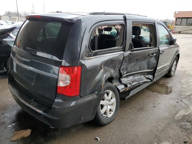 2C4RC1BG5CR134477 - 2012 CHRYSLER TOWN & COU TOURING BLACK photo 3