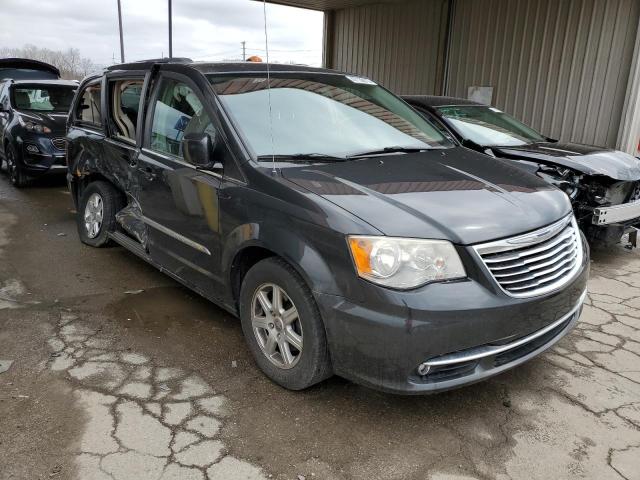 2C4RC1BG5CR134477 - 2012 CHRYSLER TOWN & COU TOURING BLACK photo 4