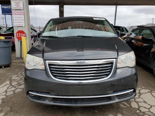 2C4RC1BG5CR134477 - 2012 CHRYSLER TOWN & COU TOURING BLACK photo 5