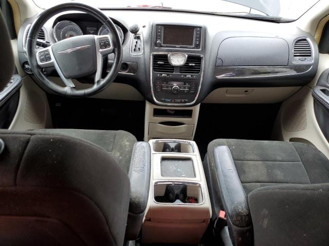 2C4RC1BG5CR134477 - 2012 CHRYSLER TOWN & COU TOURING BLACK photo 8