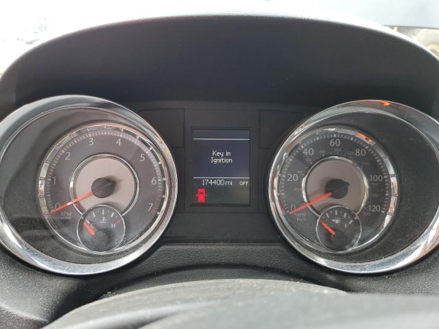 2C4RC1BG5CR134477 - 2012 CHRYSLER TOWN & COU TOURING BLACK photo 9