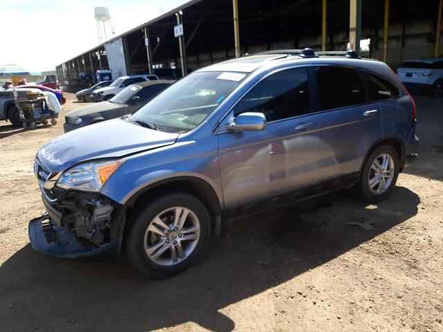 5J6RE4H7XBL003212 - 2011 HONDA CR-V EXL BLUE photo 1