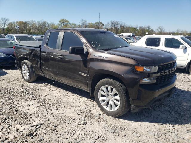 1GCRWBEH4KZ217615 - 2019 CHEVROLET SILVERADO C1500 CUSTOM BROWN photo 4