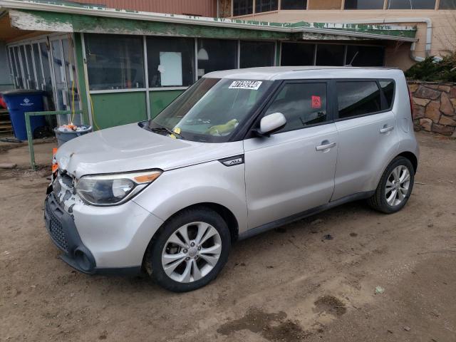 KNDJP3A53F7784220 - 2015 KIA SOUL + SILVER photo 1