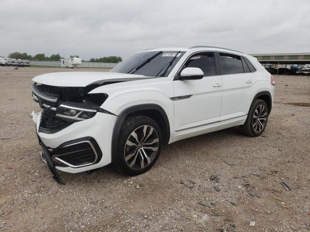 1V2RE2CA0LC226968 - 2020 VOLKSWAGEN ATLAS CROS SEL R-LINE WHITE photo 1