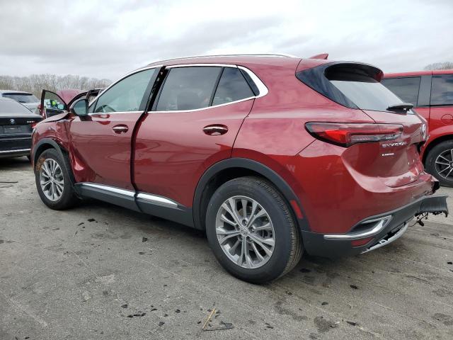 LRBAZLR44ND164545 - 2022 BUICK ENVISION PREFERRED RED photo 2