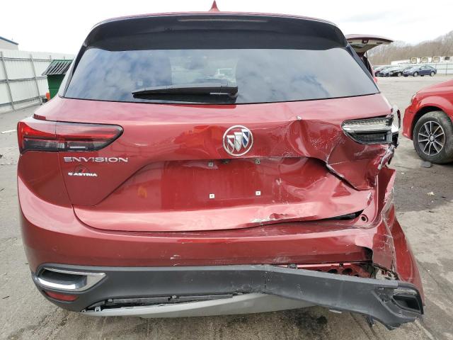 LRBAZLR44ND164545 - 2022 BUICK ENVISION PREFERRED Qırmızı foto 6